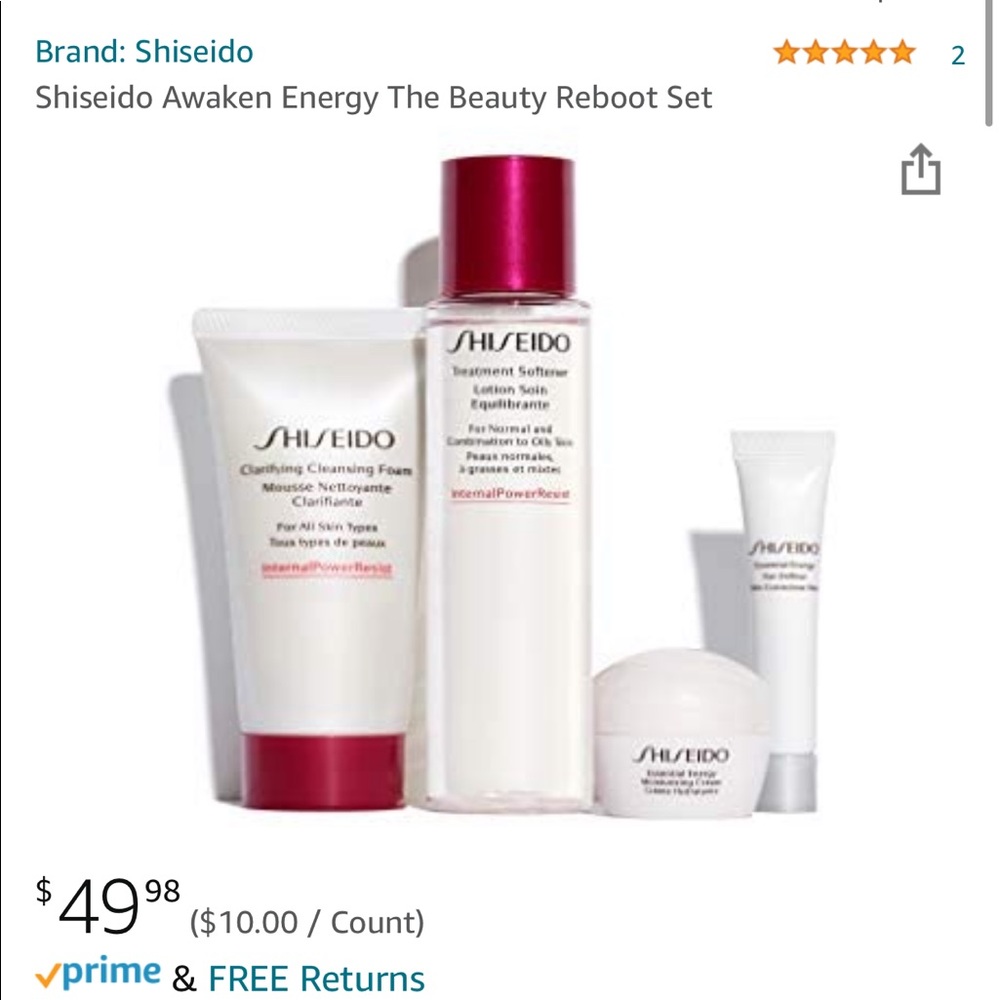 Shiseido Awaken Energy The Beauty Reboot Set